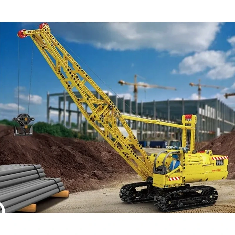 1204-Piece Remote-Controlled Construction Crane 1204-Piece Remote-Controlled Construction Crane