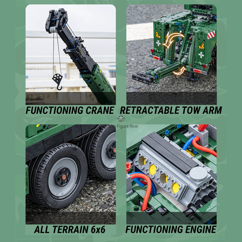 1:32 Remote Controlled Armored Rescue Vehicle (5538 Pieces) 1:32 Remote Controlled Armored Rescue Vehicle (5538 Pieces)