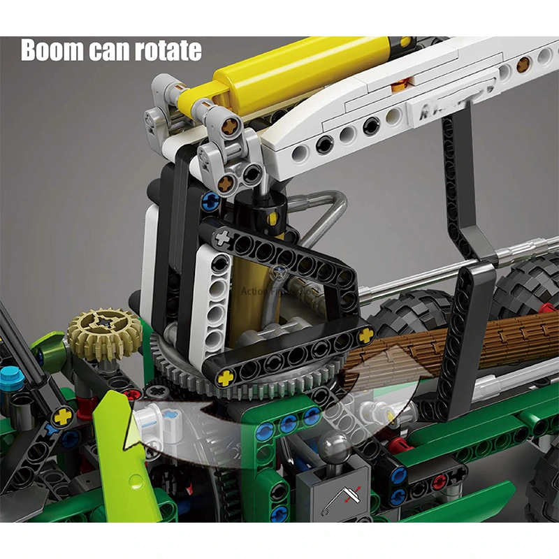 937-Piece Pneumatic Logging Truck 937-Piece Pneumatic Logging Truck