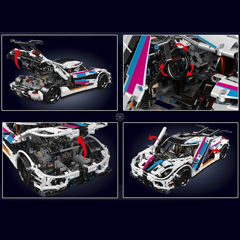 Swedish Race Edition Hypercar 3064pcs Swedish Race Edition Hypercar 3064pcs