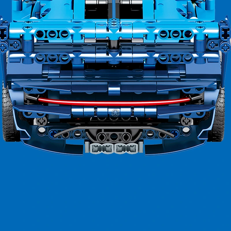 1554-Piece Six-Wheeled Hypercar 1554-Piece Six-Wheeled Hypercar