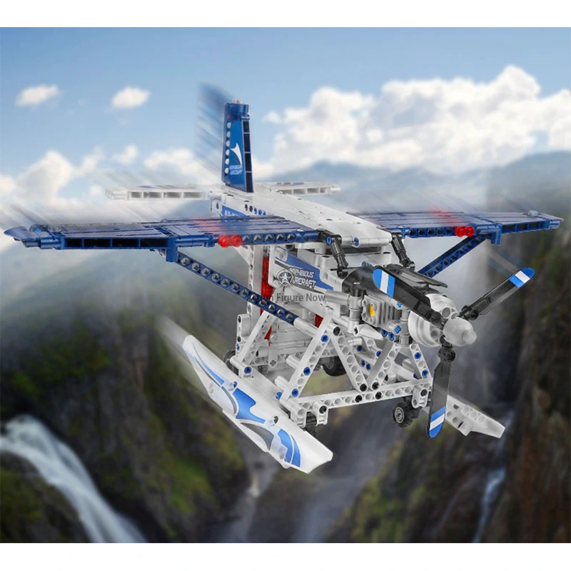 RC Amphibious Plane Building Blocks (556 Pieces) RC Amphibious Plane Building Blocks (556 Pieces)