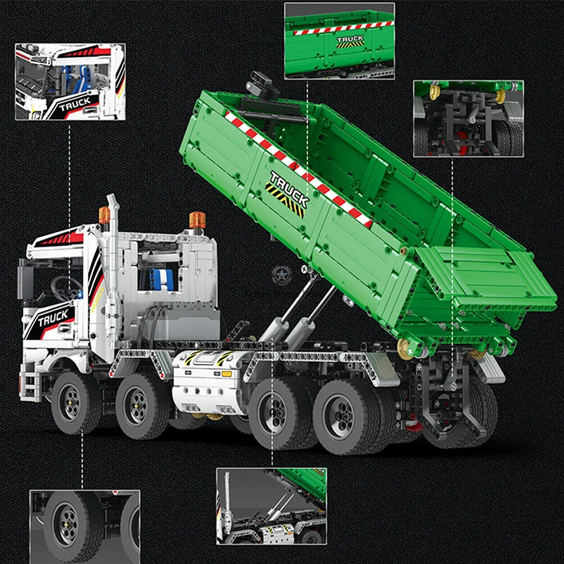 2949PCS Remote Control Skip and Tow Truck 2949PCS Remote Control Skip and Tow Truck