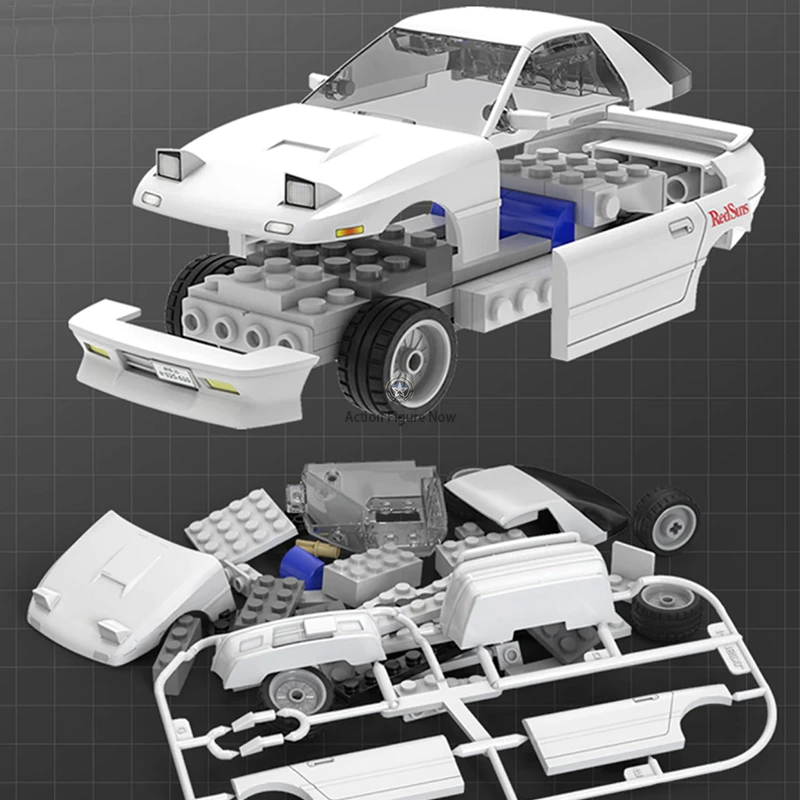 Initial D JDM Car Trio Model Building Kit (204 Pieces) Initial D JDM Car Trio Model Building Kit (204 Pieces)