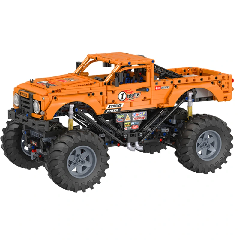 Mega 1492-Piece Remote Controlled Monster Truck Mega 1492-Piece Remote Controlled Monster Truck