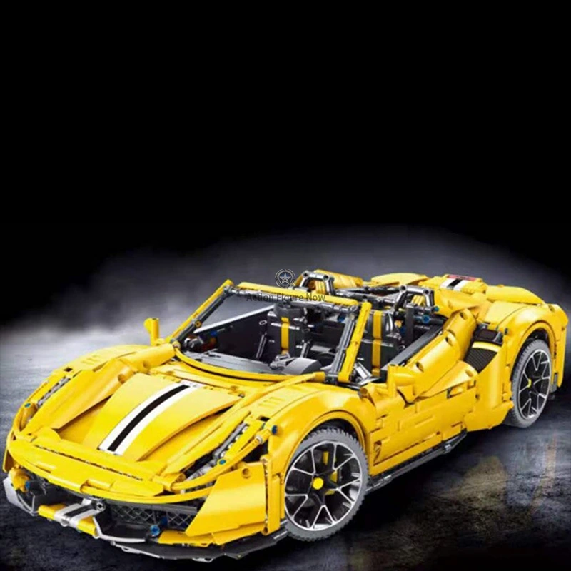 Remote-Controlled Convertible Italian Supercar (3608pcs) Remote-Controlled Convertible Italian Supercar (3608pcs)