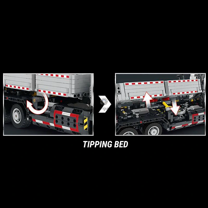 2327pcs Remote Control Crane Truck 2327pcs Remote Control Crane Truck