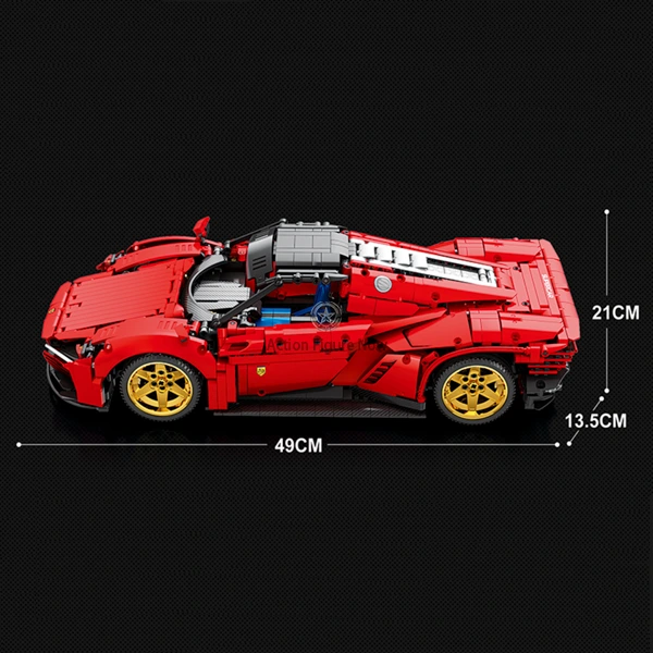 1957pcs Model Building Kit of Italian Stallion 1957pcs Model Building Kit of Italian Stallion