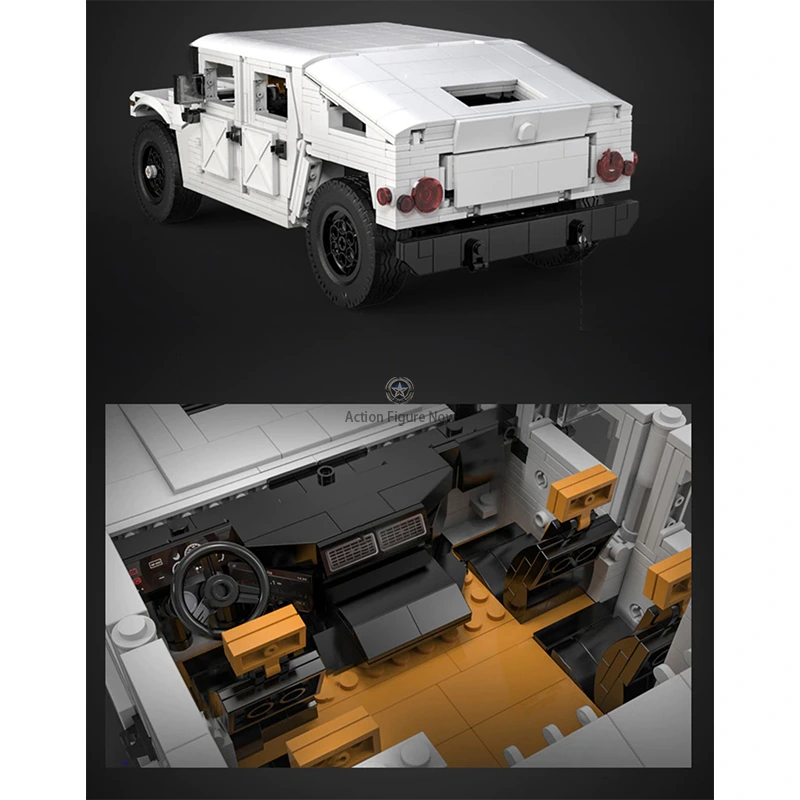 1380 Piece Remote Controlled H1 Humvee Model 1380 Piece Remote Controlled H1 Humvee Model