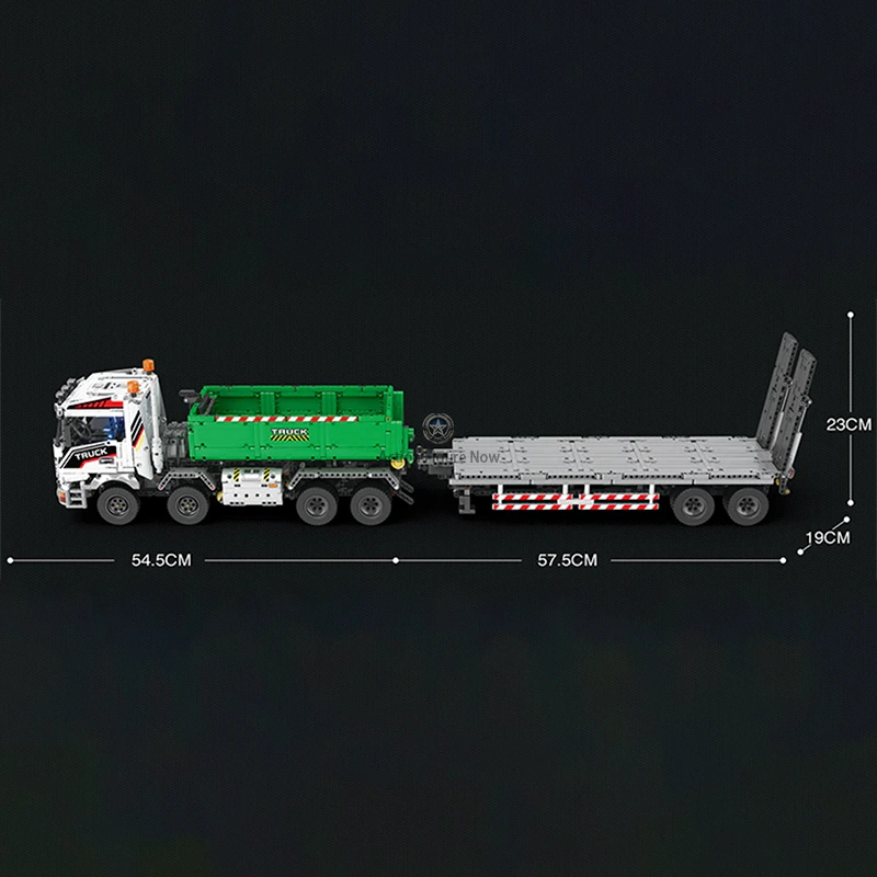 2949PCS Remote Control Skip and Tow Truck