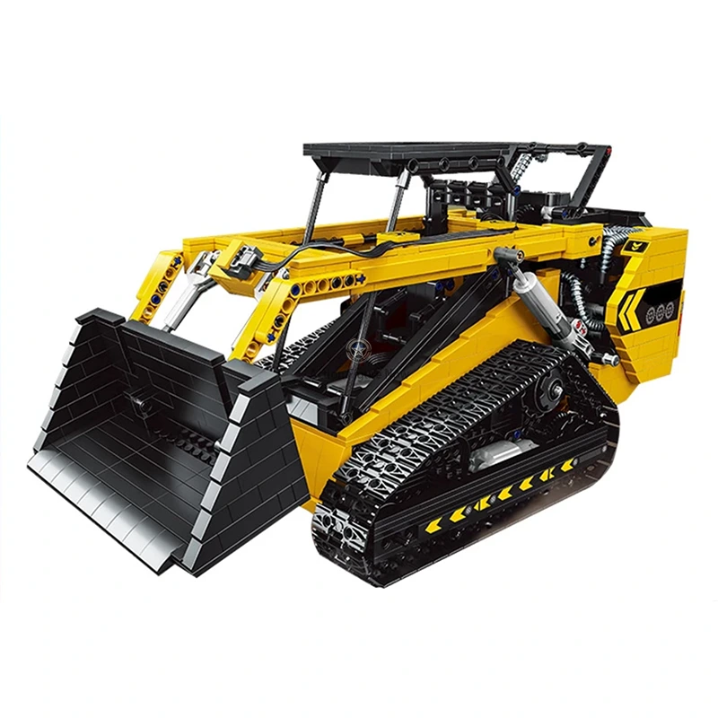 1800-Piece Remote-Controlled Compact Track Loader 1800-Piece Remote-Controlled Compact Track Loader