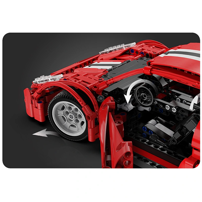 1125pcs Remote Controlled Italian Supercar 1125pcs Remote Controlled Italian Supercar
