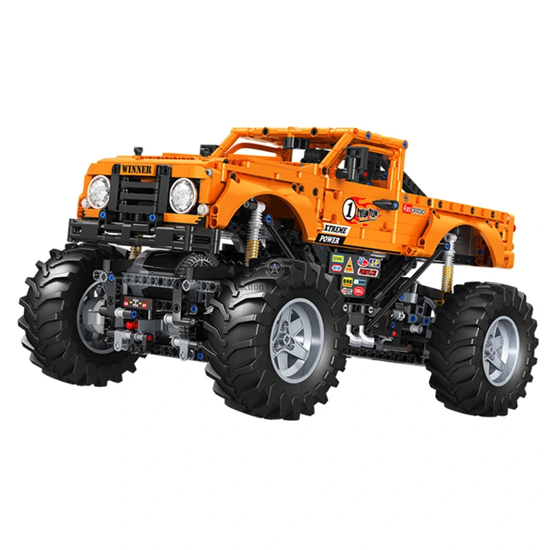 Mega 1492-Piece Remote Controlled Monster Truck Mega 1492-Piece Remote Controlled Monster Truck