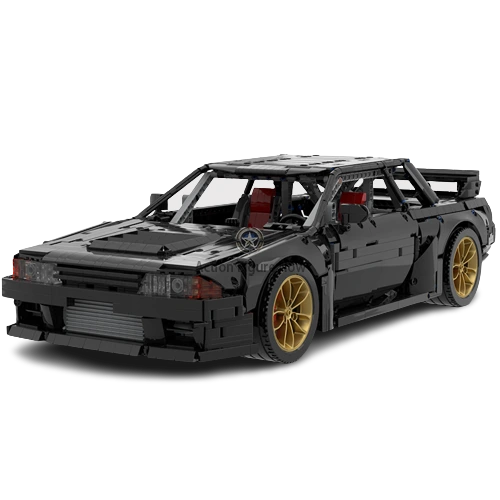 3634-Piece Ultimate Nissan Skyline R32 GT-R Building Block Set