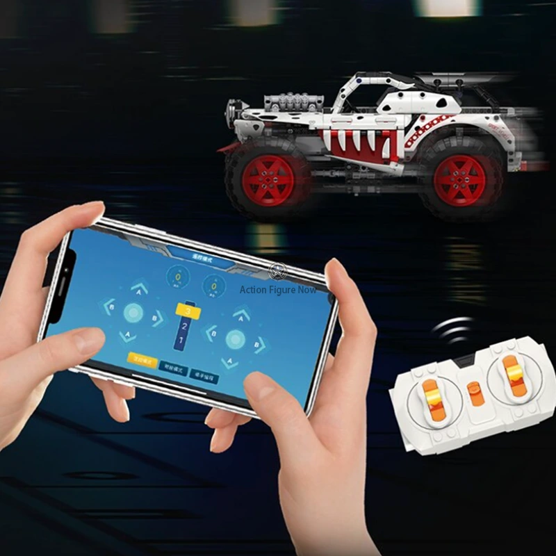 986-Piece All-Terrain Dalmatian Monster Truck 986-Piece All-Terrain Dalmatian Monster Truck