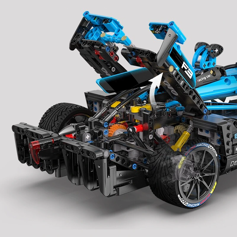 Gen 2 Formula E Single Seater Race Car - 1666pcs Gen 2 Formula E Single Seater Race Car - 1666pcs