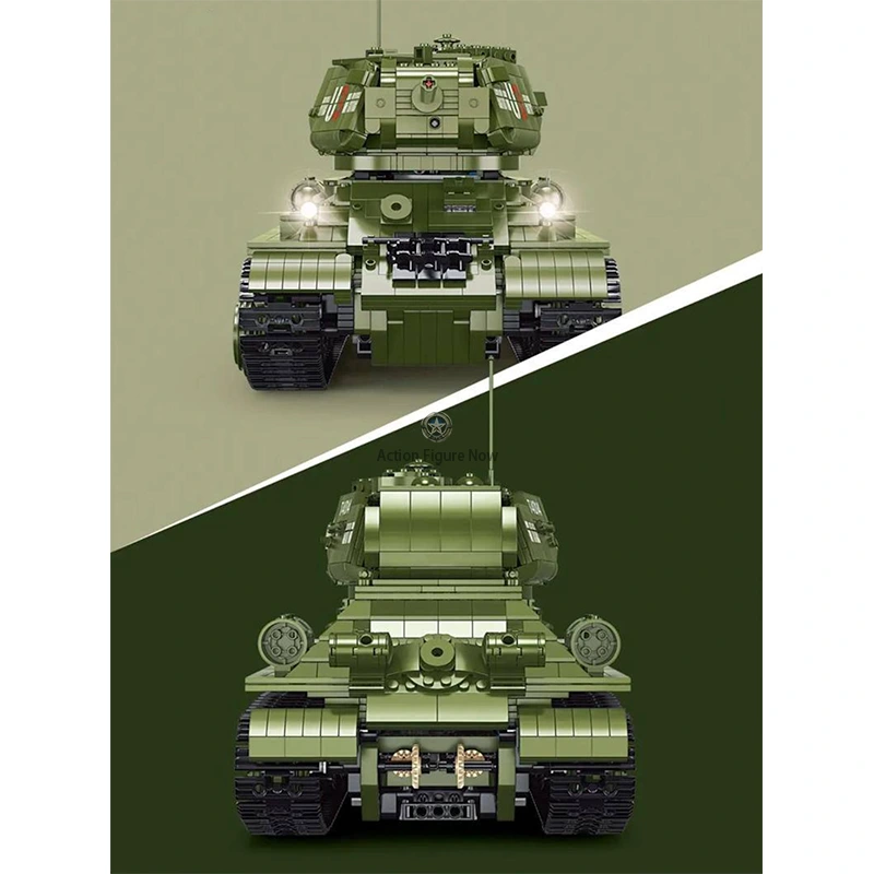 T34 Remote Control Tank, 2051 Pieces T34 Remote Control Tank, 2051 Pieces