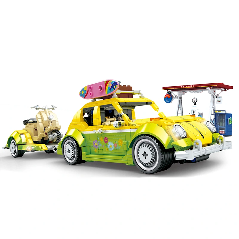 Classic Holiday Hatchback 1408-Piece Building Block Set Classic Holiday Hatchback 1408-Piece Building Block Set