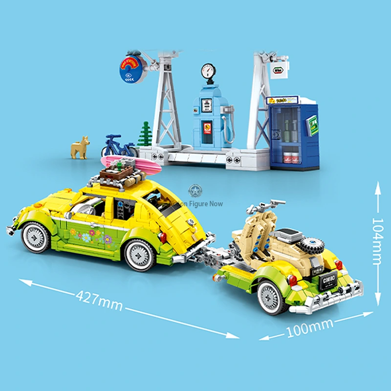 Classic Holiday Hatchback 1408-Piece Building Block Set Classic Holiday Hatchback 1408-Piece Building Block Set