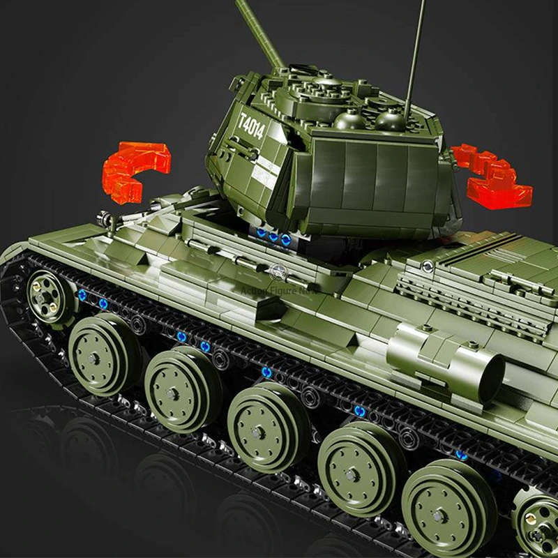 T34 Remote Control Tank, 2051 Pieces T34 Remote Control Tank, 2051 Pieces