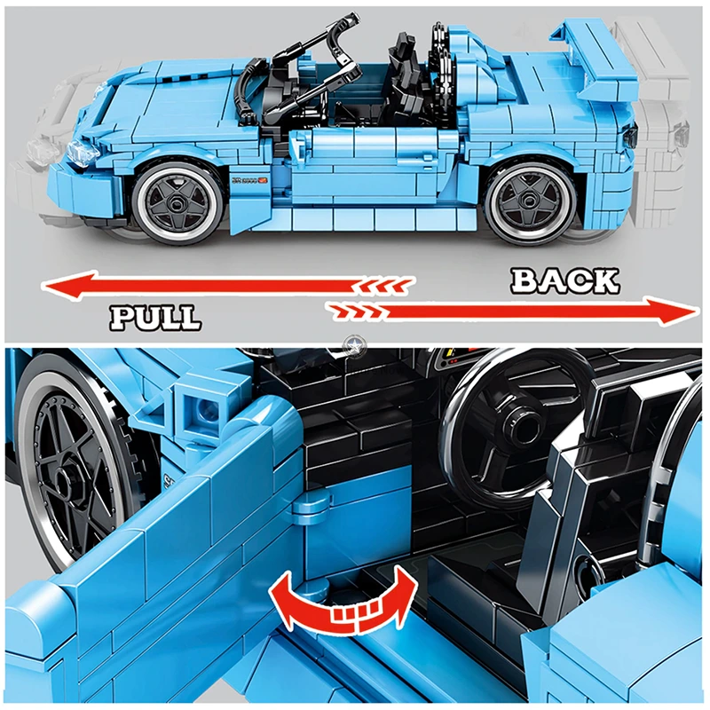 JDM Prebuilt Garage 792pcs JDM Prebuilt Garage 792pcs