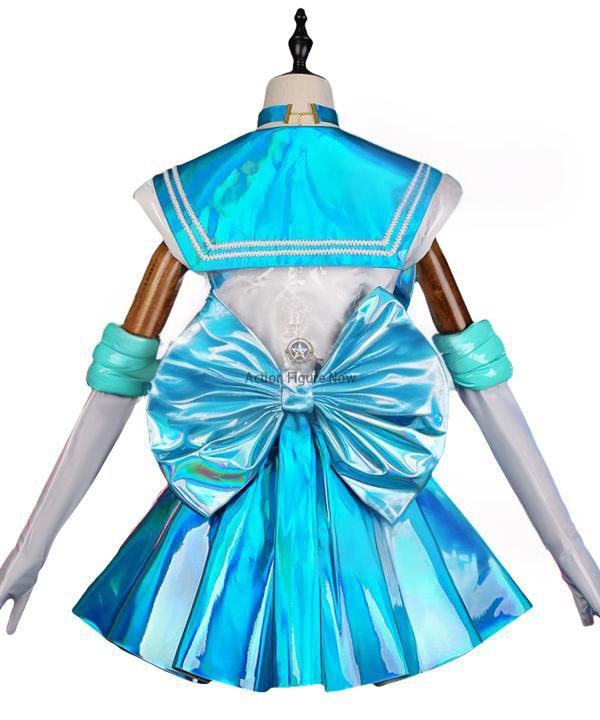 Ami Mizuno Sailor Mercury Halloween Cosplay Costume for Sailor Moon 30th Anniversary
