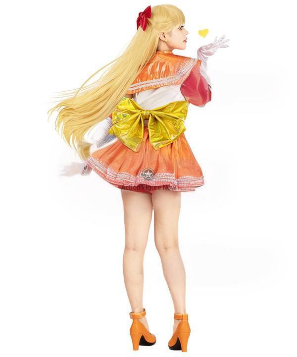 Sailor Moon 30th Anniversary Minako Aino (Sailor Venus) Halloween Cosplay Outfit Sailor Moon 30th Anniversary Minako Aino (Sailor Venus) Halloween Cosplay Outfit