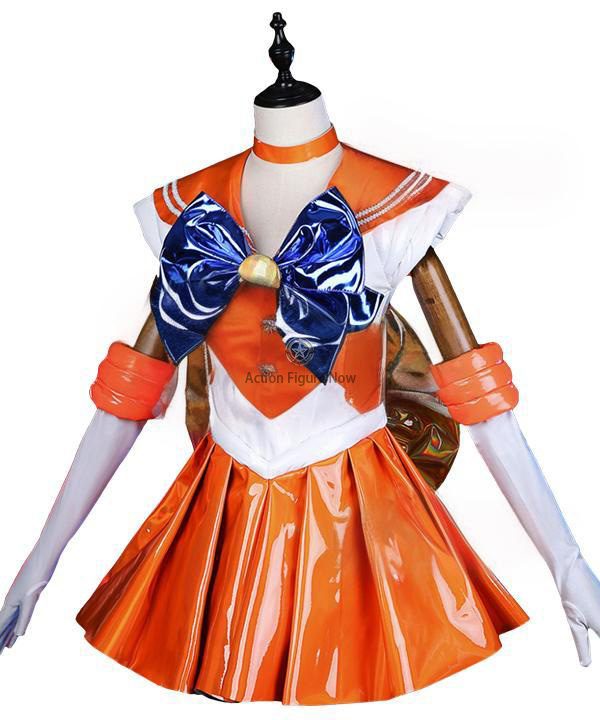 Sailor Moon 30th Anniversary Minako Aino (Sailor Venus) Halloween Cosplay Outfit Sailor Moon 30th Anniversary Minako Aino (Sailor Venus) Halloween Cosplay Outfit