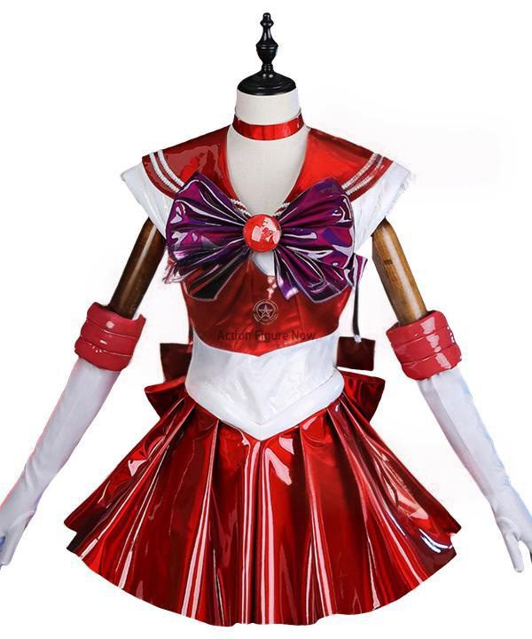 Rei Hino Sailor Mars Halloween Cosplay Costume from Sailor Moon's 30th Anniversary Rei Hino Sailor Mars Halloween Cosplay Costume from Sailor Moon's 30th Anniversary