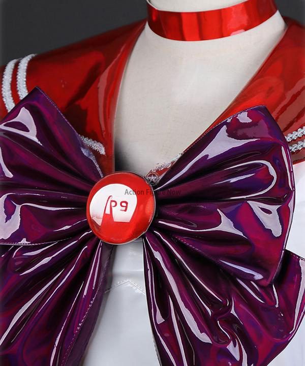 Rei Hino Sailor Mars Halloween Cosplay Costume from Sailor Moon's 30th Anniversary