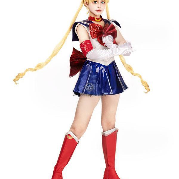 Ami Mizuno Sailor Mercury Halloween Cosplay Costume for Sailor Moon 30th Anniversary