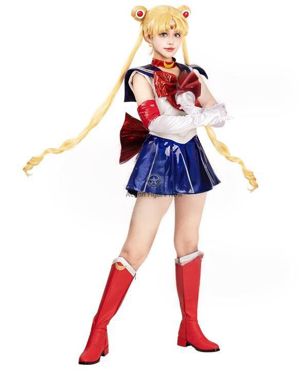 Usagi Tsukino 30th Anniversary Sailor Moon Halloween Cosplay Costume