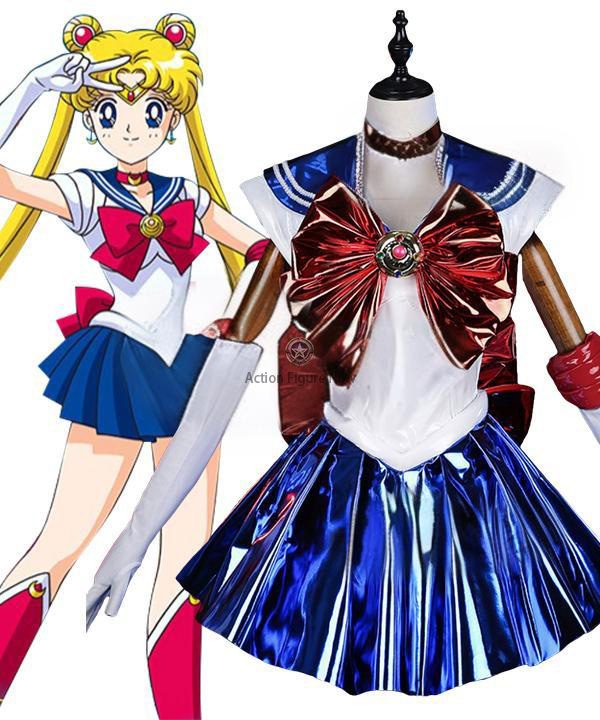 Usagi Tsukino 30th Anniversary Sailor Moon Halloween Cosplay Costume