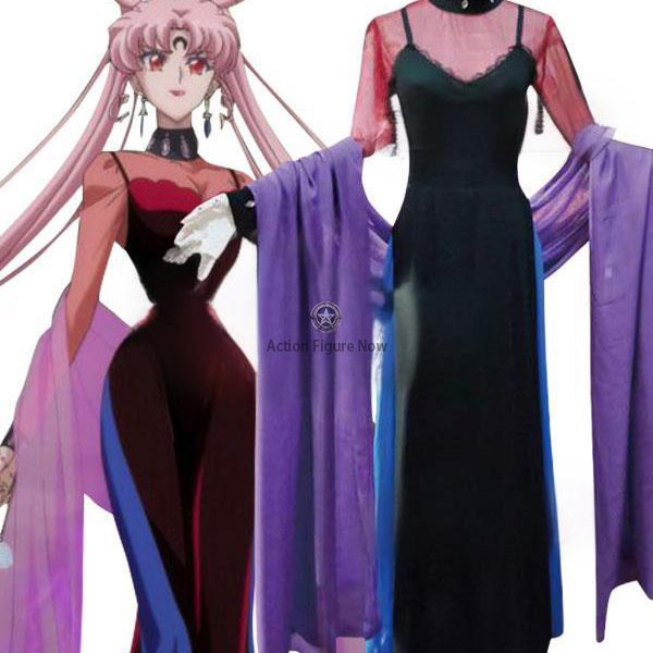Black Lady Cosplay Costume from Sailor Moon