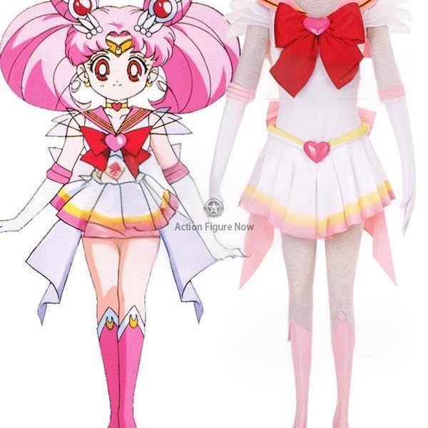 Sailor Moon Chibiusa Tsukino Sailor Chibi Moon Uniform Cosplay Costume