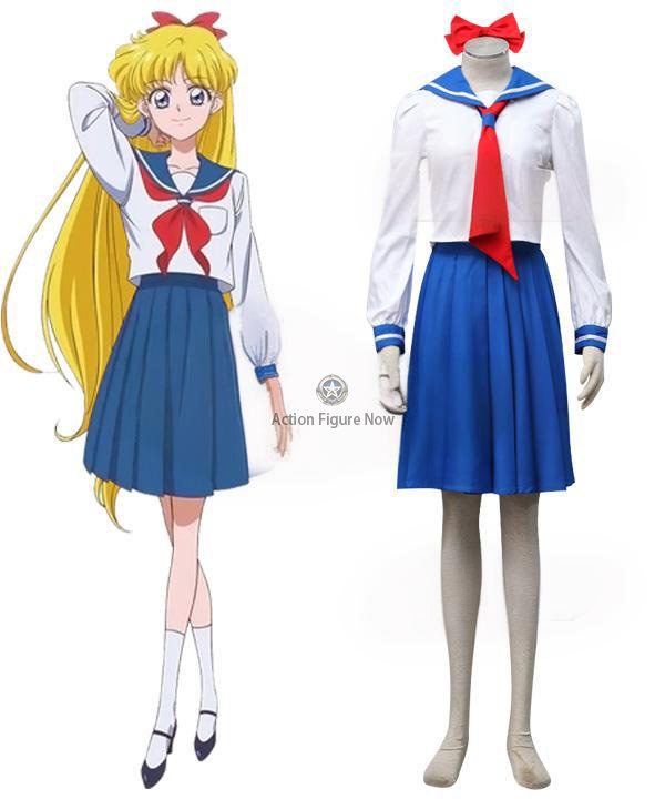 Sailor Moon Sailor Venus Minako Aino Cosplay Costume Sailor Moon Sailor Venus Minako Aino Cosplay Costume