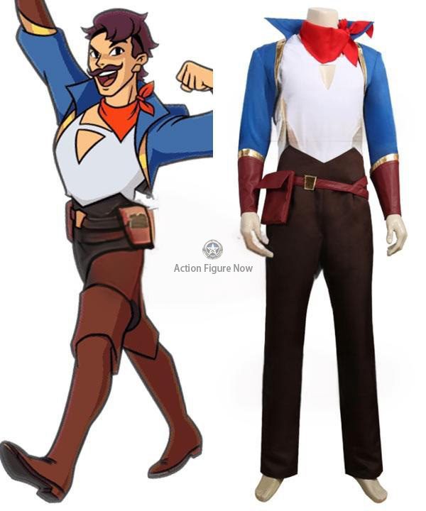 She-Ra and the Princesses of Power: Sea Hawk Cosplay Costume
