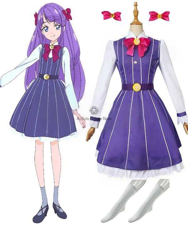 Star☆Twinkle PreCure Cure Kaguya Madoka Daily Outfit Cosplay Costume Star☆Twinkle PreCure Cure Kaguya Madoka Daily Outfit Cosplay Costume