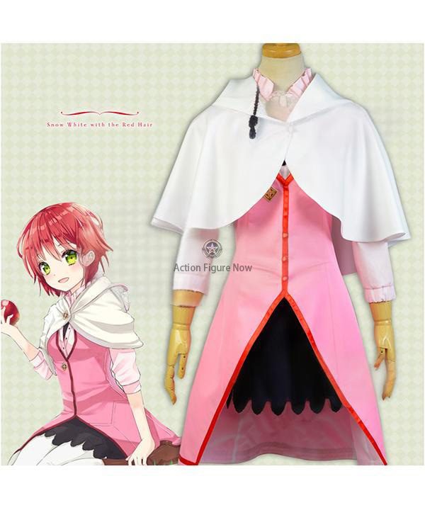 Akagami no Shirayukihime Shirayuki Pink Cosplay Costume