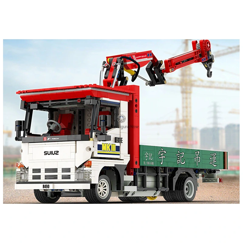 1476 Piece Remote Control Crane Truck 1476 Piece Remote Control Crane Truck