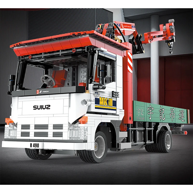 1476 Piece Remote Control Crane Truck 1476 Piece Remote Control Crane Truck