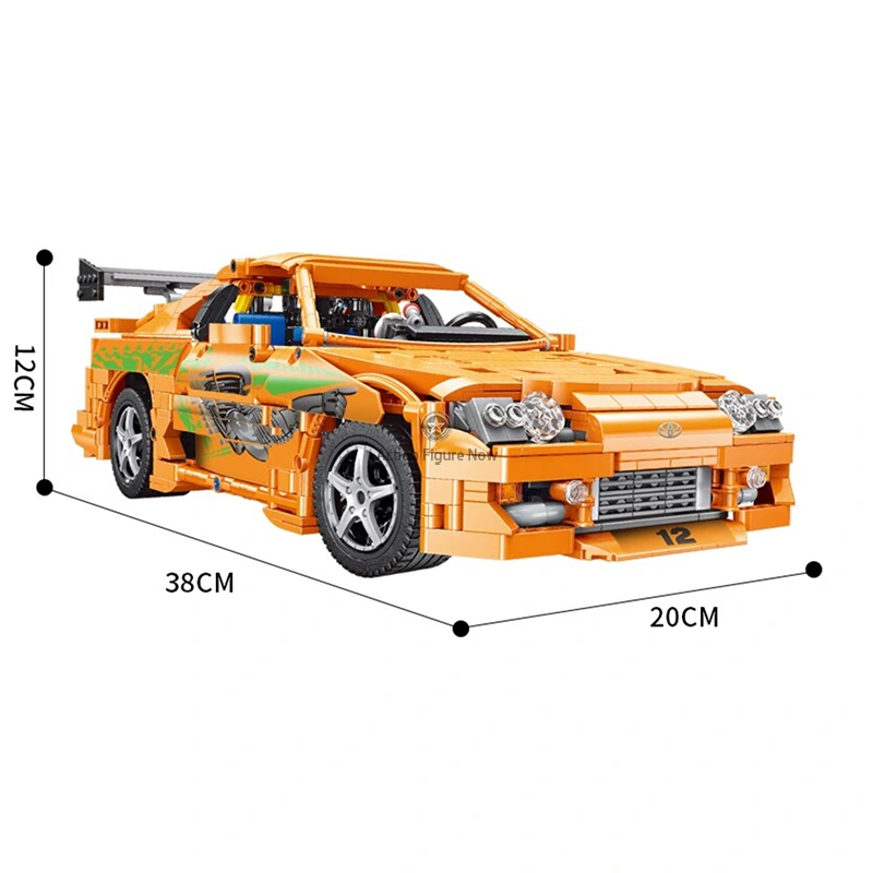 10-Second Skyline GT-R R34 2225-Piece Building Blocks 10-Second Skyline GT-R R34 2225-Piece Building Blocks