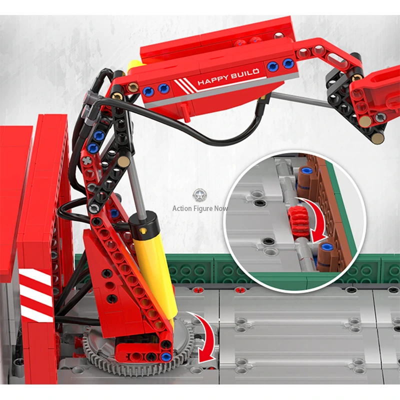 1476 Piece Remote Control Crane Truck 1476 Piece Remote Control Crane Truck