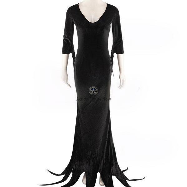 Morticia Addams Cosplay Costume - Halloween Party Outfit 2019, The Addams Family
