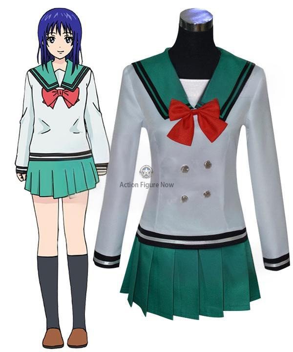The Disastrous Life of Saiki K.: Kokomi Teruhashi's School Uniform Cosplay Costume