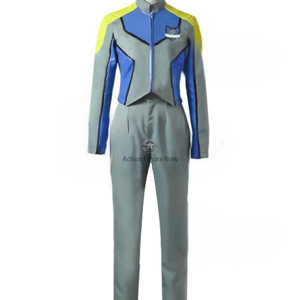 Gamu Takayama Ultraman Gaia XIG Uniform Cosplay Outfit