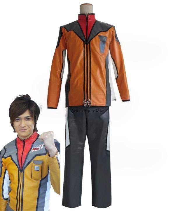 Japanese Ultraman Mebius Team Cosplay Costume for Men