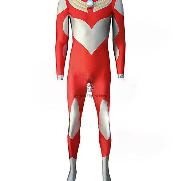 Ultraman Tiga Power Type Costume - Full Body Zentai Suit for Cosplay