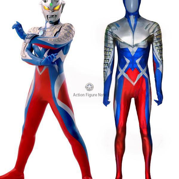 Ultraman Zero Inspired High-Quality Zentai Cosplay Suit