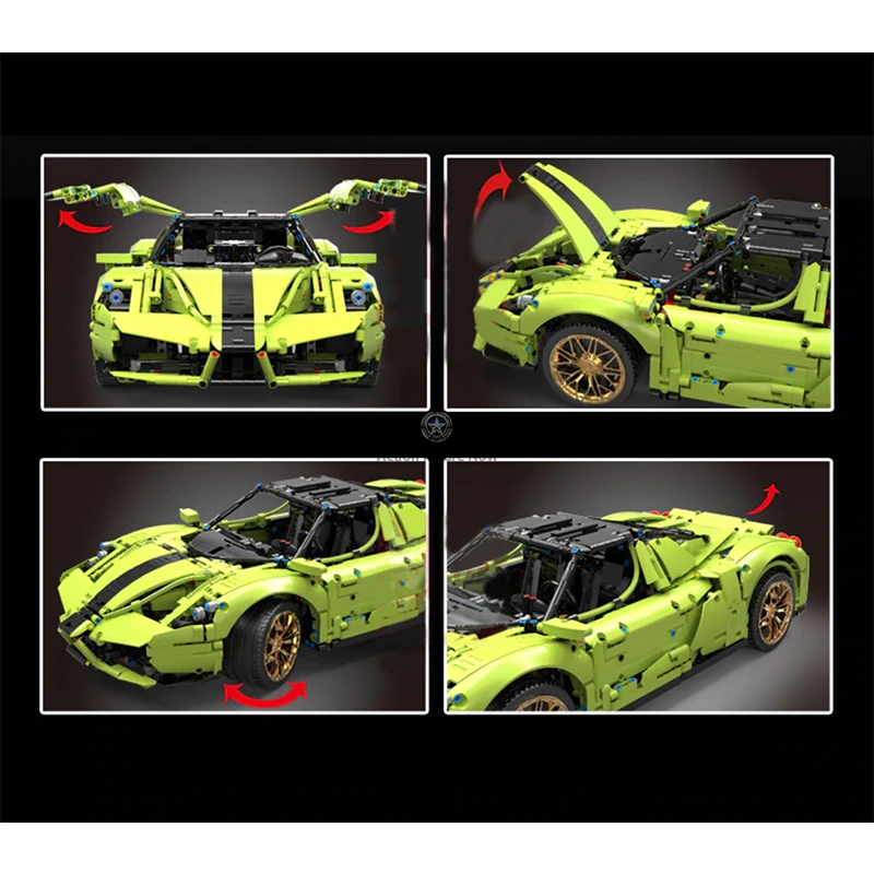 Neon Lamborghini Countach 2790pcs Neon Lamborghini Countach 2790pcs